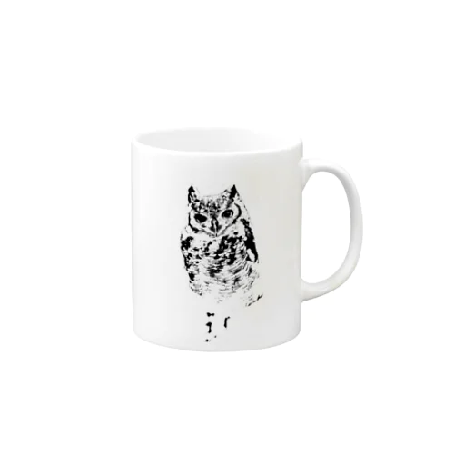 みみずく Mug