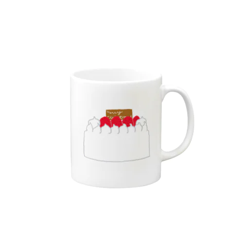 クリスマスケーキ Mug