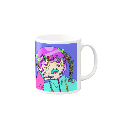 デコラ女子 Mug