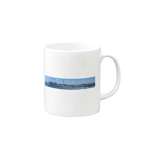 ニュージランドの町並み Mug