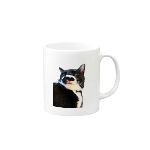 ベロ出しあずき Mug