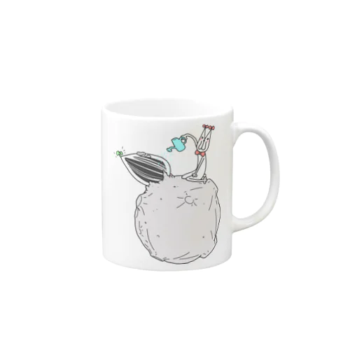 うさねこ惑星 Mug