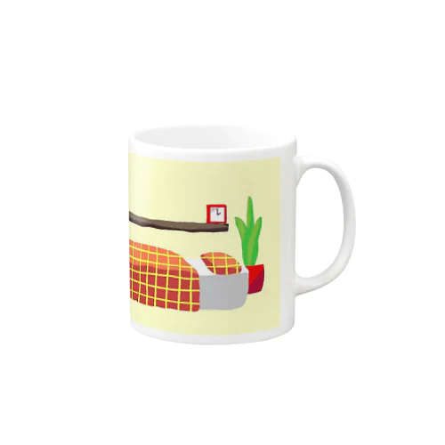 黄色の部屋 Mug