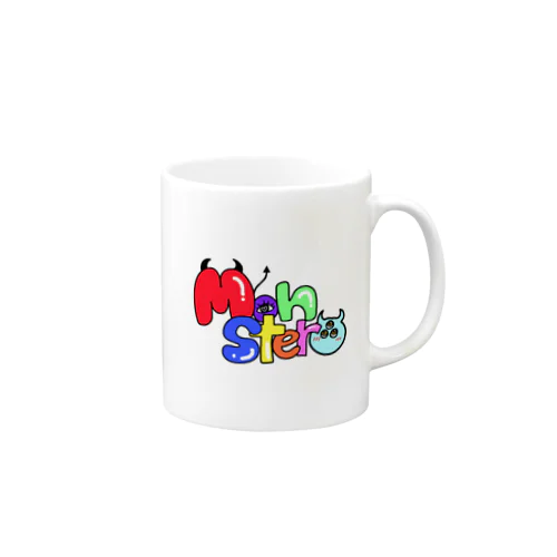 カラフルモンスター Mug