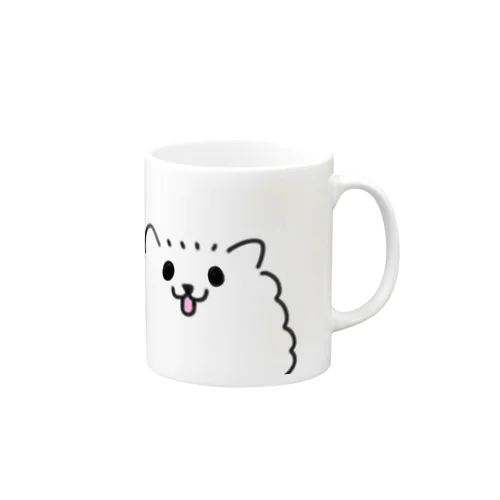 ぽめ(しろ) Mug