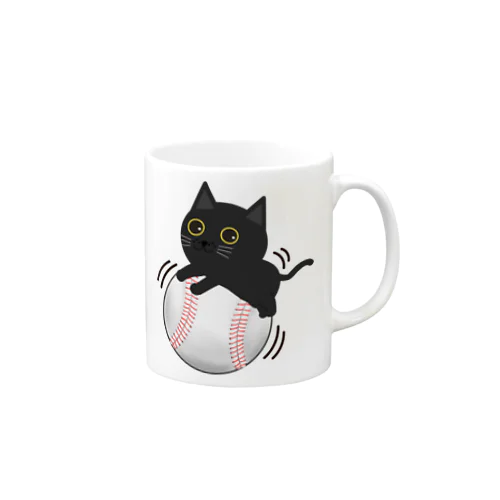 野球猫 マグカップ