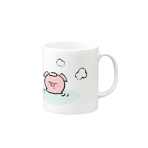 ブーさん温泉 Mug