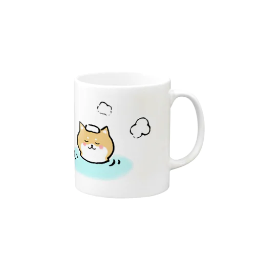 いぬ温泉 Mug