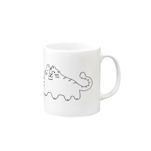 やわらかいトラ。 Mug