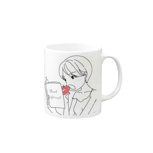 りんごちゃん Mug