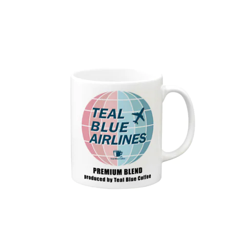 TEAL BLUE AIRLINES Mug