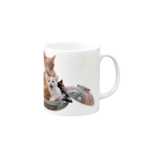猫なべコトコト Mug