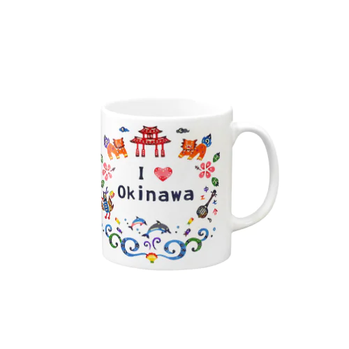 I love Okinawa  Mug