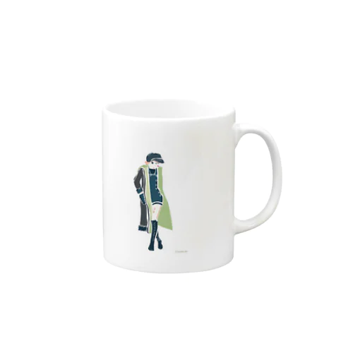 rétrogirl 🦜 "green" Mug