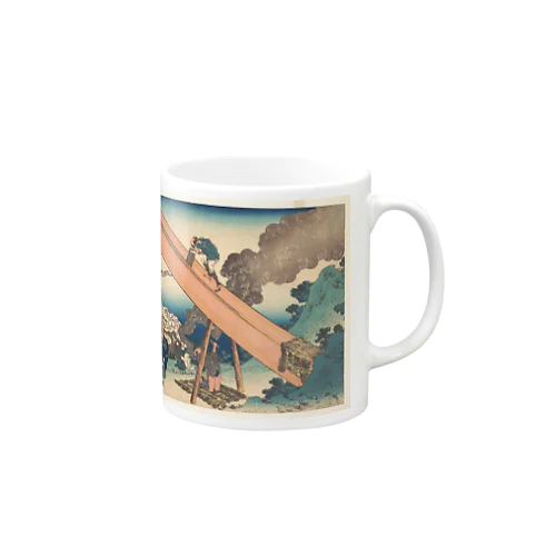 富獄三十六景・遠江山中 Mug