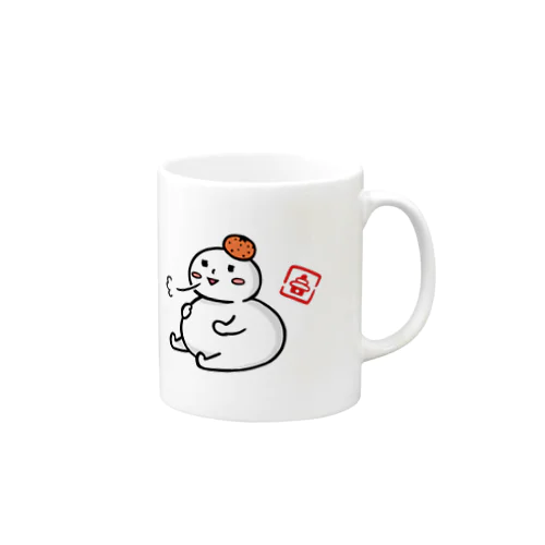 かがみもち Mug