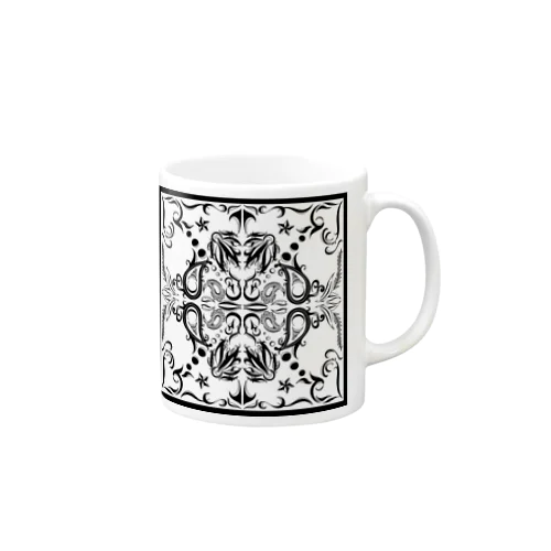 ペイズリー柄 ver2 Mug