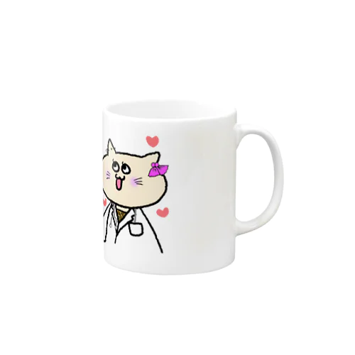 いしゃねこ Mug