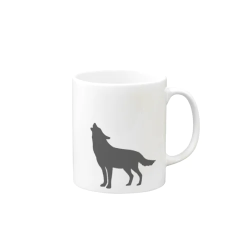 オオカミ Mug