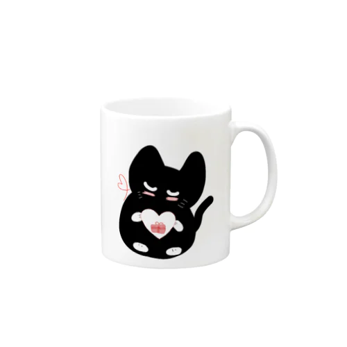 プレゼント猫 Mug