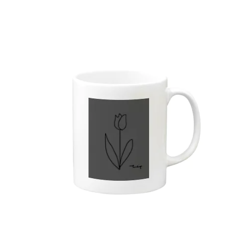 dark Gray green Mug