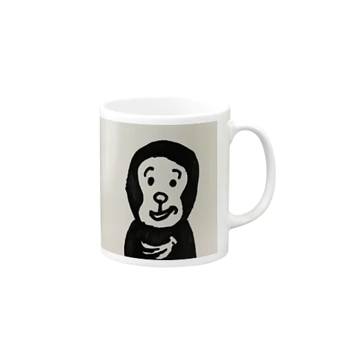 小馬鹿にするゴリラ Mug