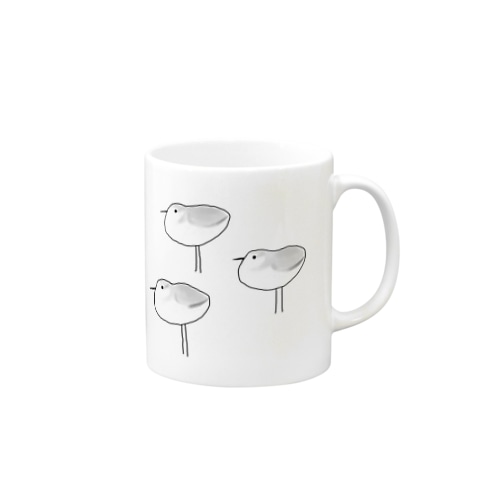 ミユビシギ Mug