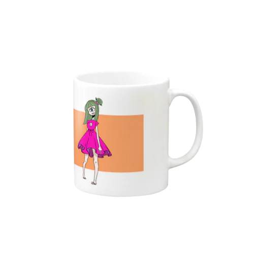 単眼Girl Mug