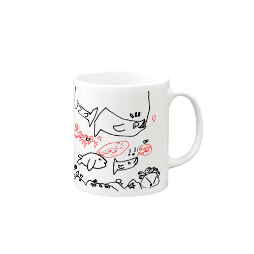 スイミー　おこられる Mug