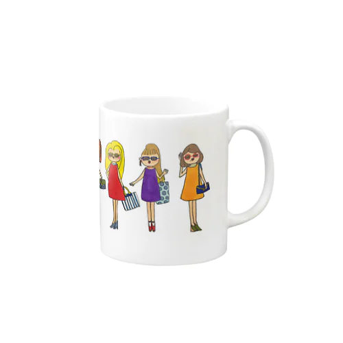 サングラスのセレブ Mug