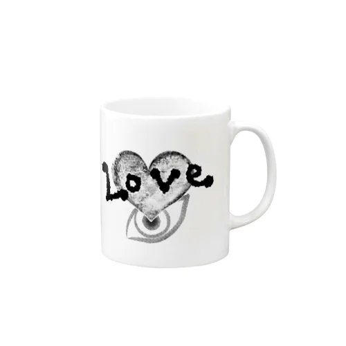 瞳に映るLOVE❤︎ Mug