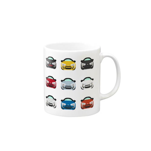 タレ目カー Mug