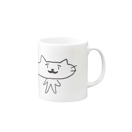 おたふく猫ひげ Mug