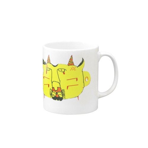 寅年の鬼 Mug