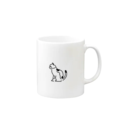 三毛猫 Mug
