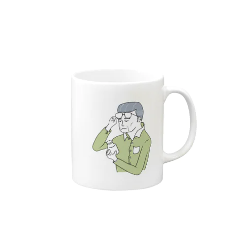 近視の人 Mug