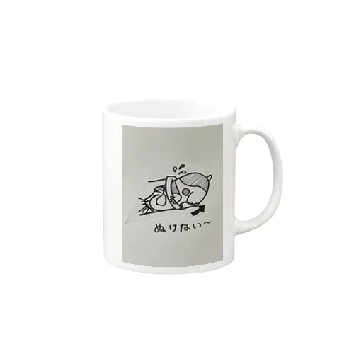 後に引けないハムスター Mug