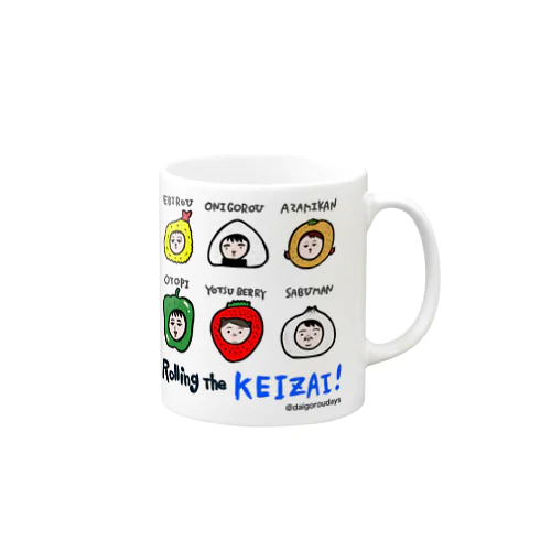 ローリング！KEIZAI！ Mug