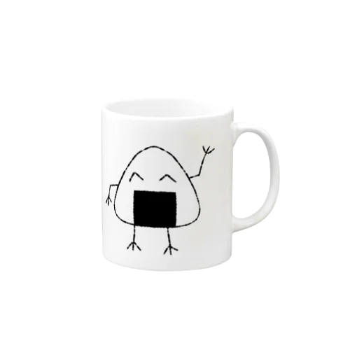 おにぎりのクシロくん Mug