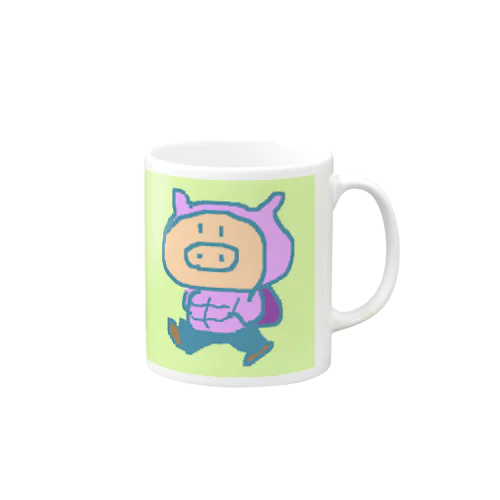 ぶたやまだくんゲーム買いに Mug