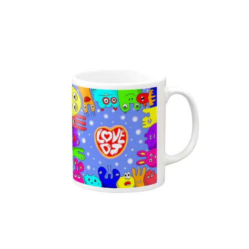 LOVE DJ Mug