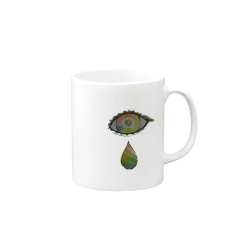 れいんぼー目ん玉 Mug