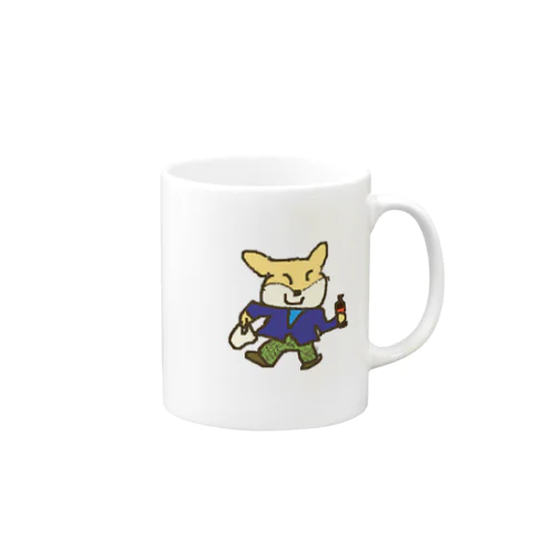 キツネのこんこん昼休み Mug