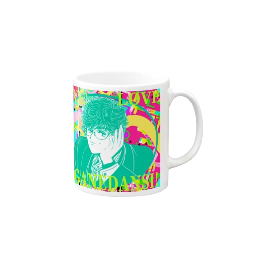 👓MEGANEDANSHI!👓眼鏡男子始めました Mug