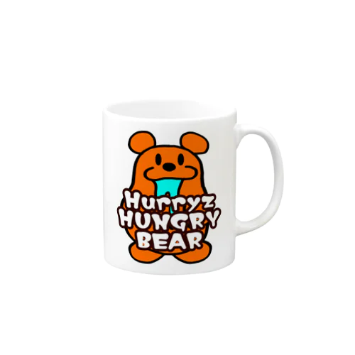 Hurryz HUNGRY BEAR シリーズ Mug