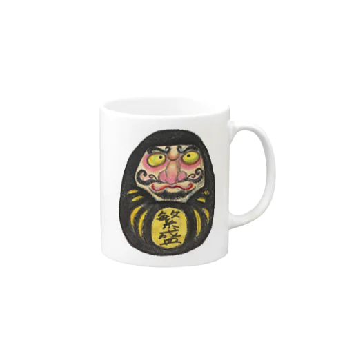 黒達磨 Mug