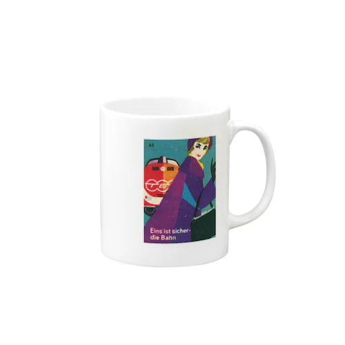 ドイツ国鉄 DB レディー３　ストール Mug