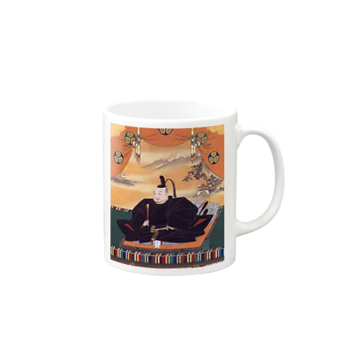 徳川家康像 Mug