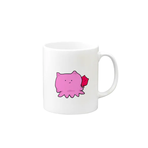 ぷにダコTシャツ Mug