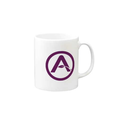 ASILI-LOGO-サークル(マゼンダ)シリーズ Mug